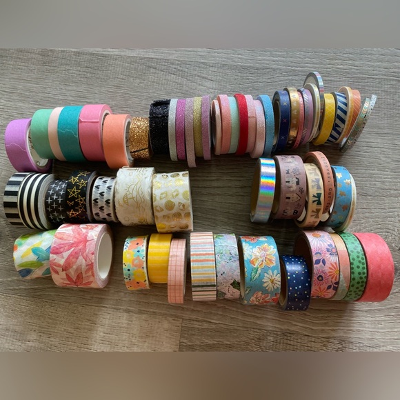 Washi tape lot some designer ones included over 55 rolls - Picture 1 of 1